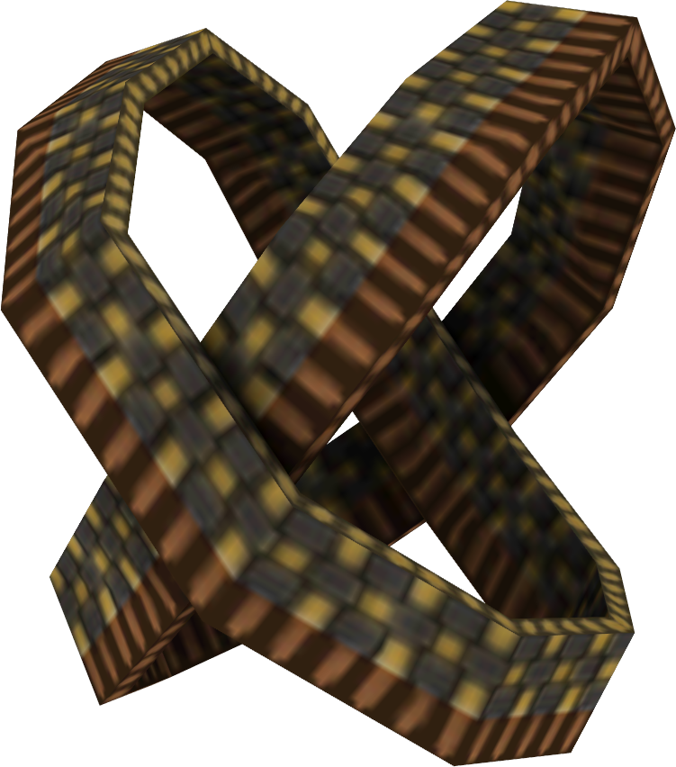 A pair of ammo belts. A pair of ammo belts.