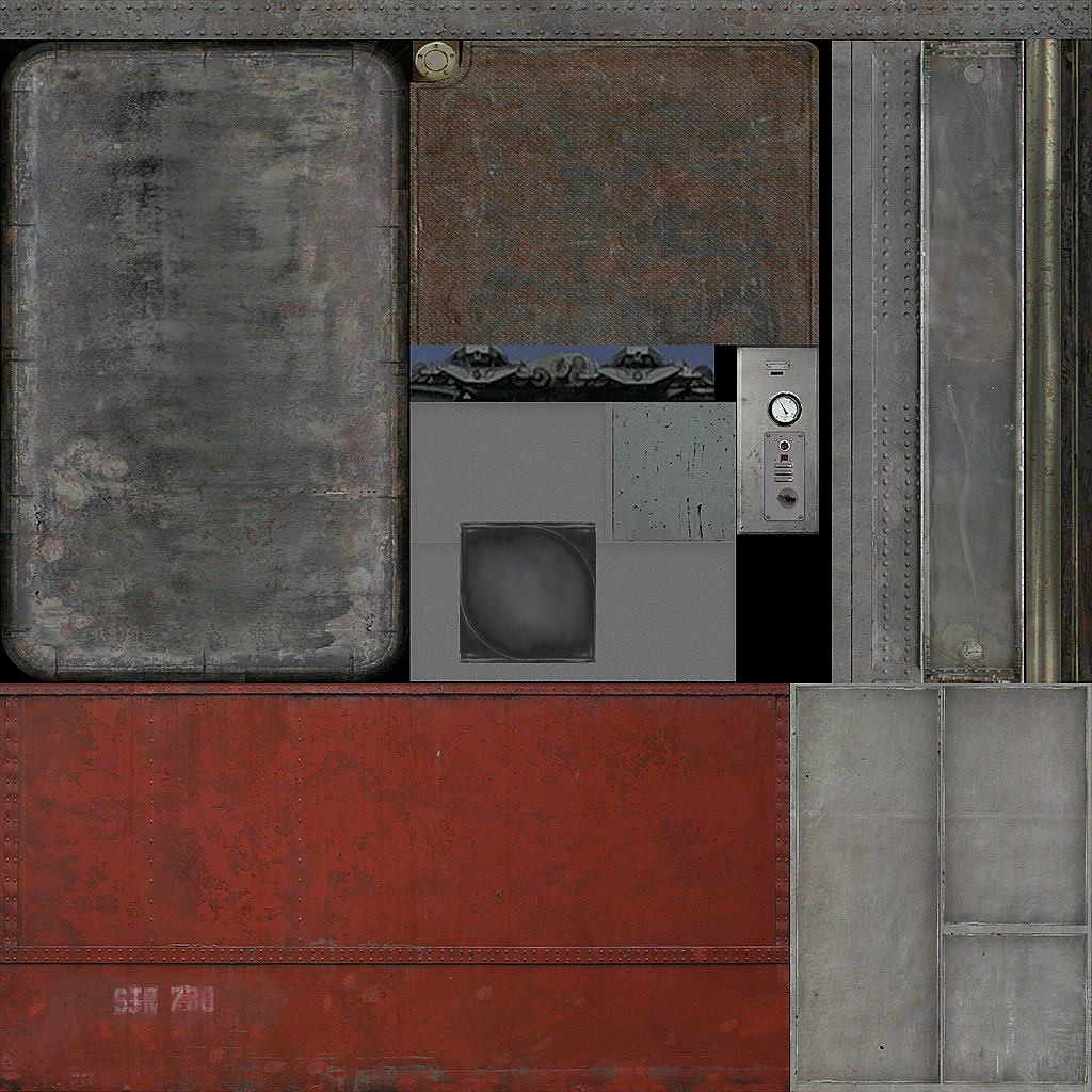 The cable car texture file