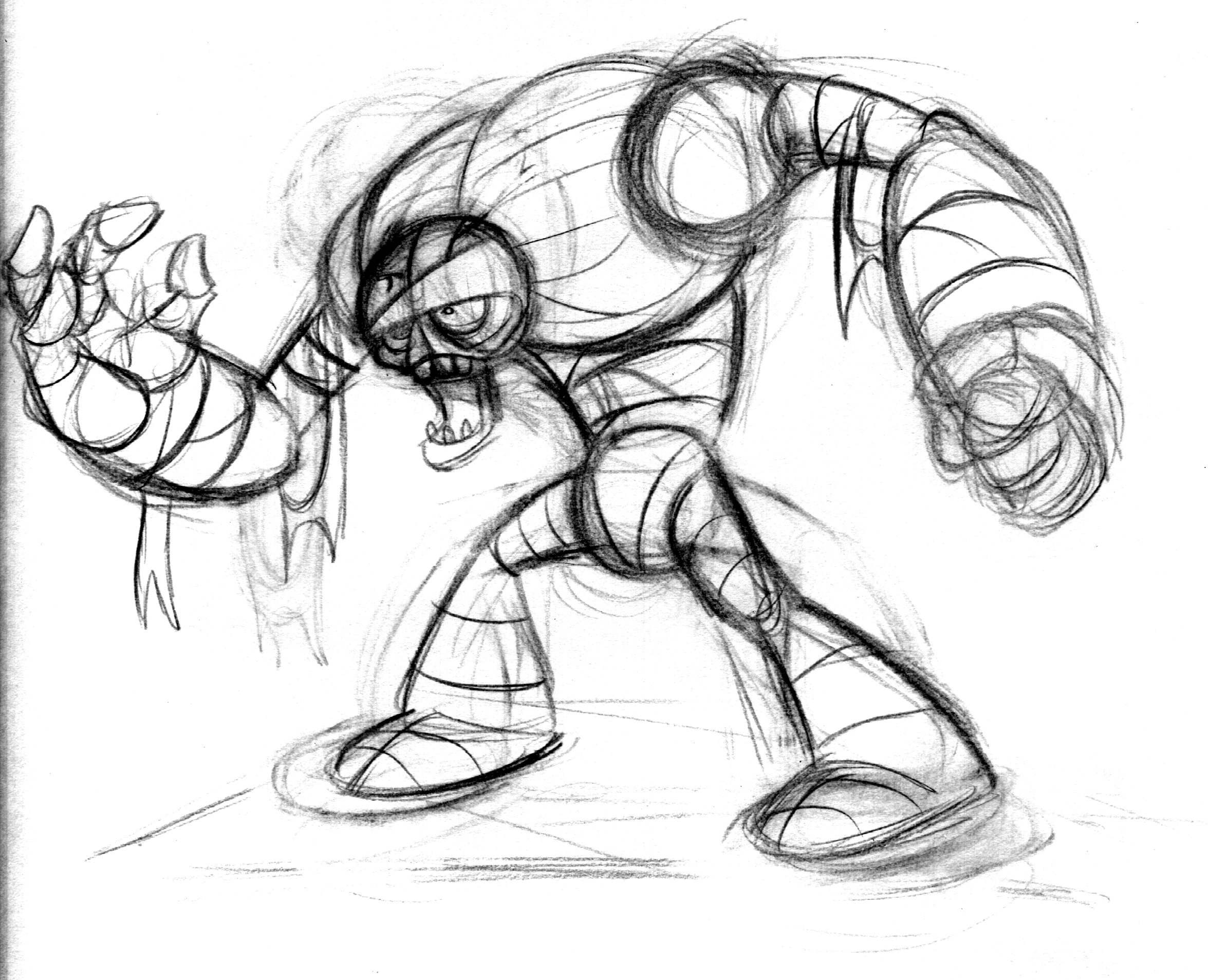 A mummy concept sketch A mummy concept sketch