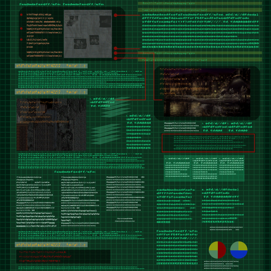 Two screenshots showing an early render of Crisis City, while the other has concept art for the Festival of the Sun.
