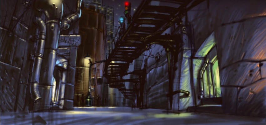 Concept of Anywhere City. Concept of Anywhere City.