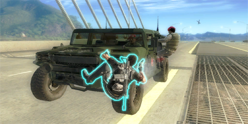 JustCause2_rico_grappled_to_car.png