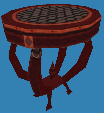 WHRedOvalTable