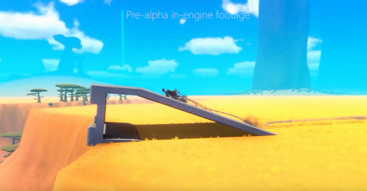Screenshot of a place in the planned map, as seen in the announcement trailer. Screenshot of a place in the planned map, as seen in the announcement trailer.