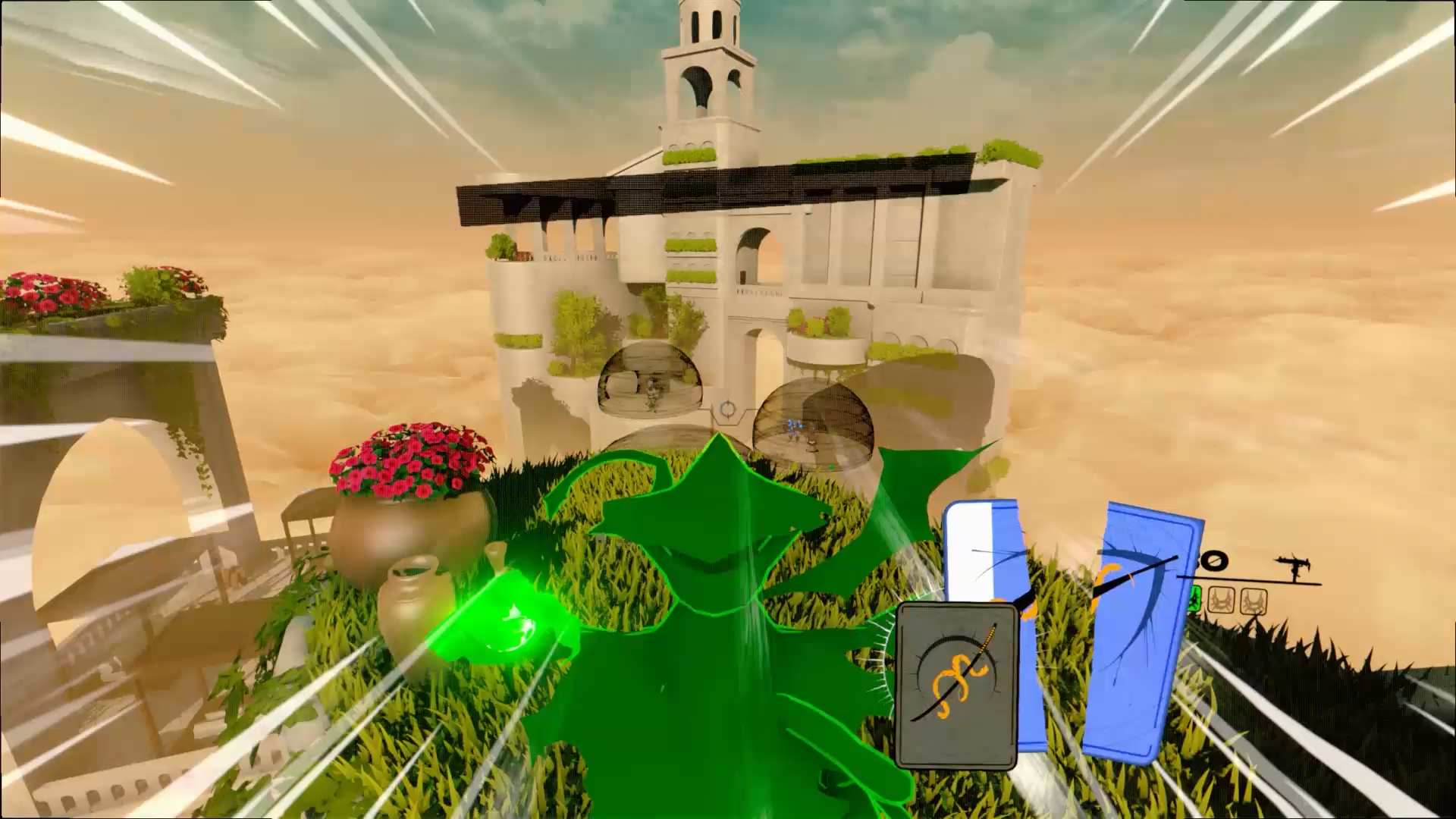 Forcefields #4, #5 and #6, statues recognizable in two of these right in the center