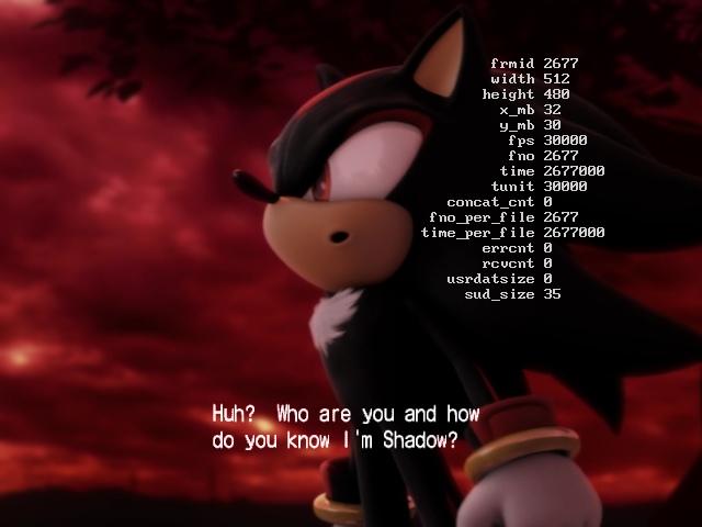 E1001.sfd when played through the SFD Player debug menu in Shadow the Hedgehog, GameCube USA E1001.sfd when played through the SFD Player debug menu in Shadow the Hedgehog, GameCube USA