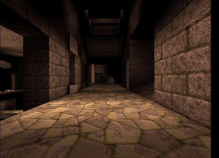 The tight hallway. The tight hallway.