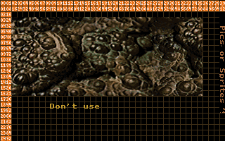 The hell is this? Toad skin? Muddy water?