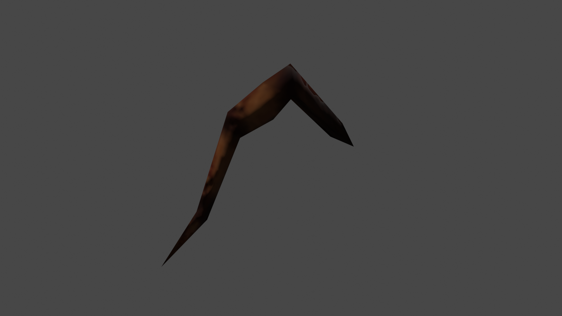 Render of the scorpion leg.