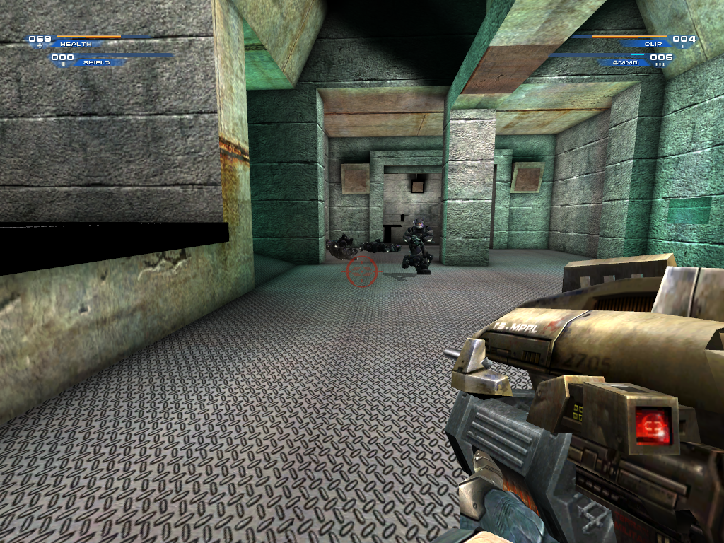 The bots killing each other.