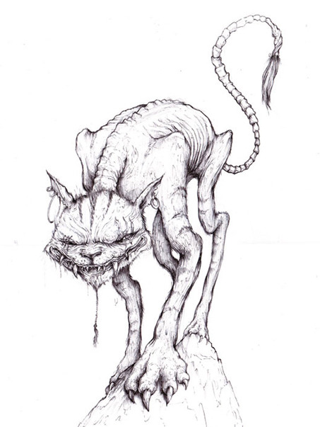 Chesire Cat's design for the teaser trailers. Chesire Cat's design for the teaser trailers.
