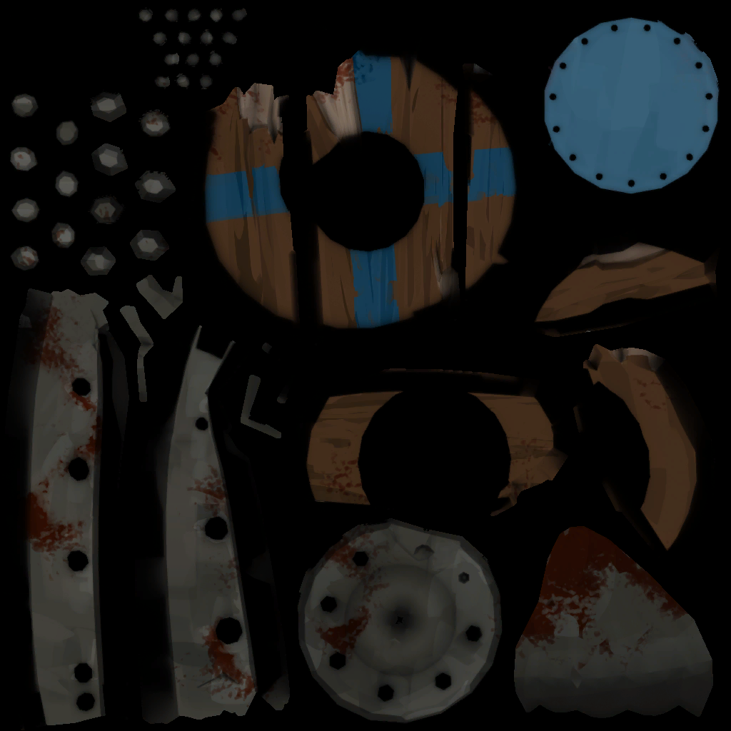 Original BLU texture. Original BLU texture.