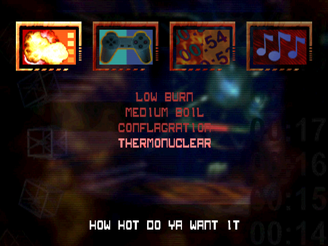 BlastChamberPSX-Proto19960710-MenuDifficultySelect.png BlastChamberPSX-Proto19960710-MenuDifficultySelect.png