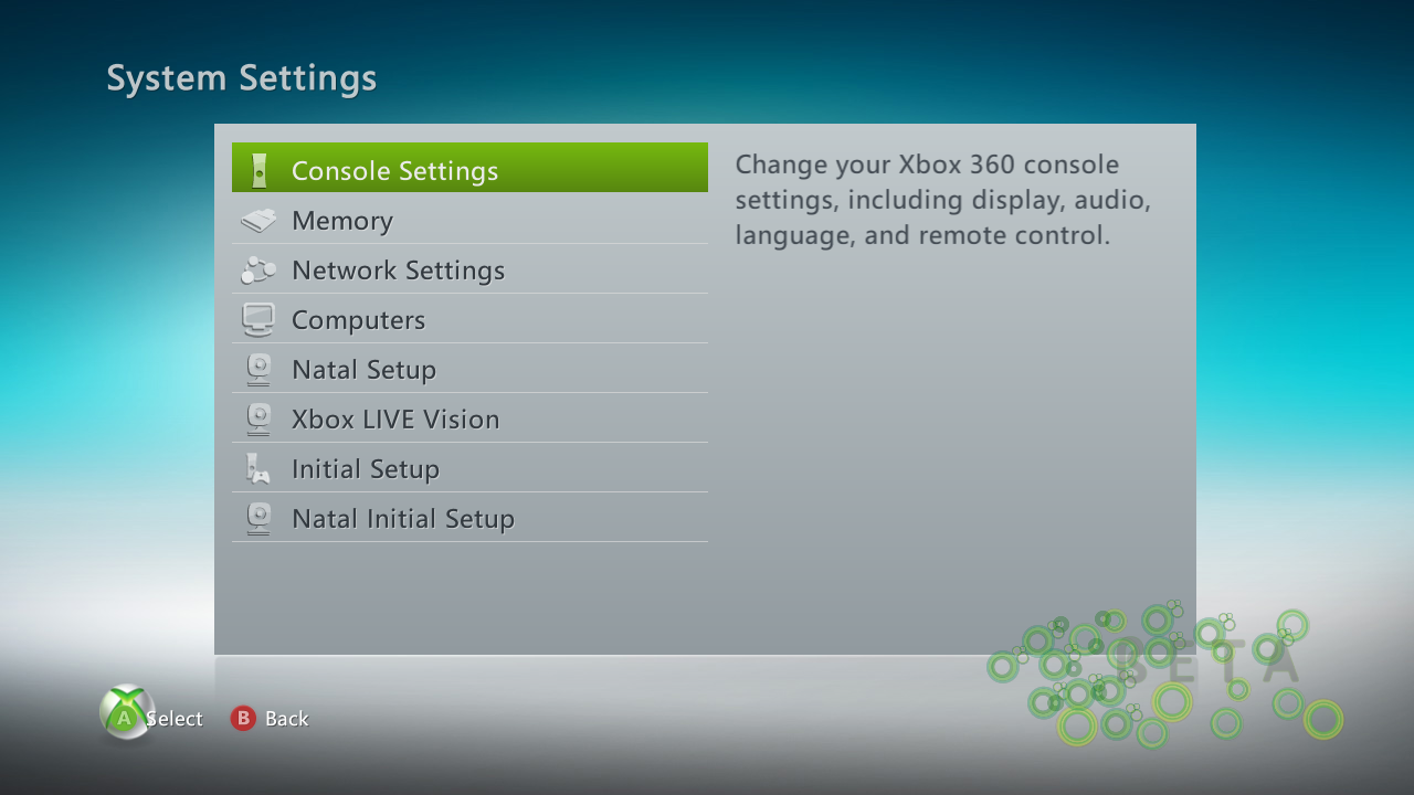 System Settings System Settings