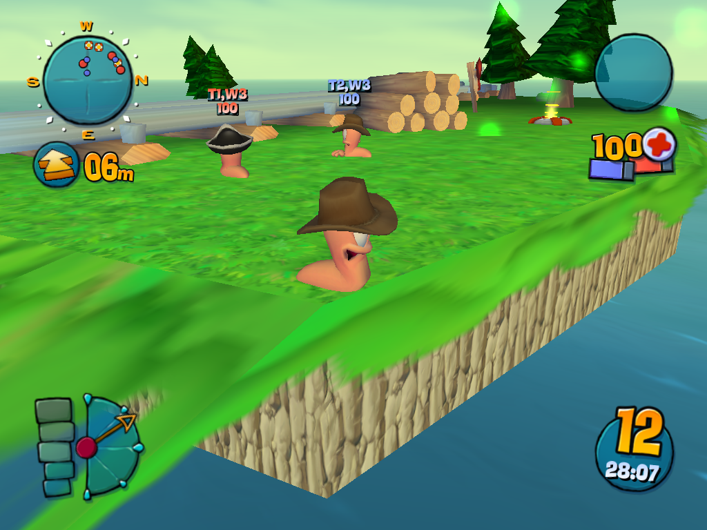 The additional island in the map. (View 1)