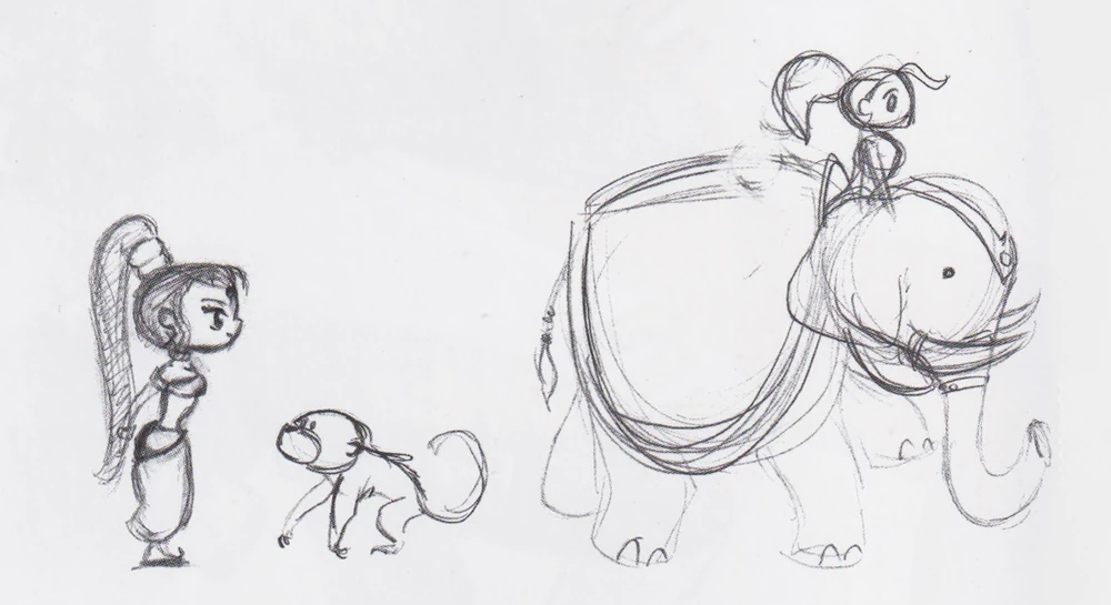 Shantae and her summoned animals Shantae and her summoned animals