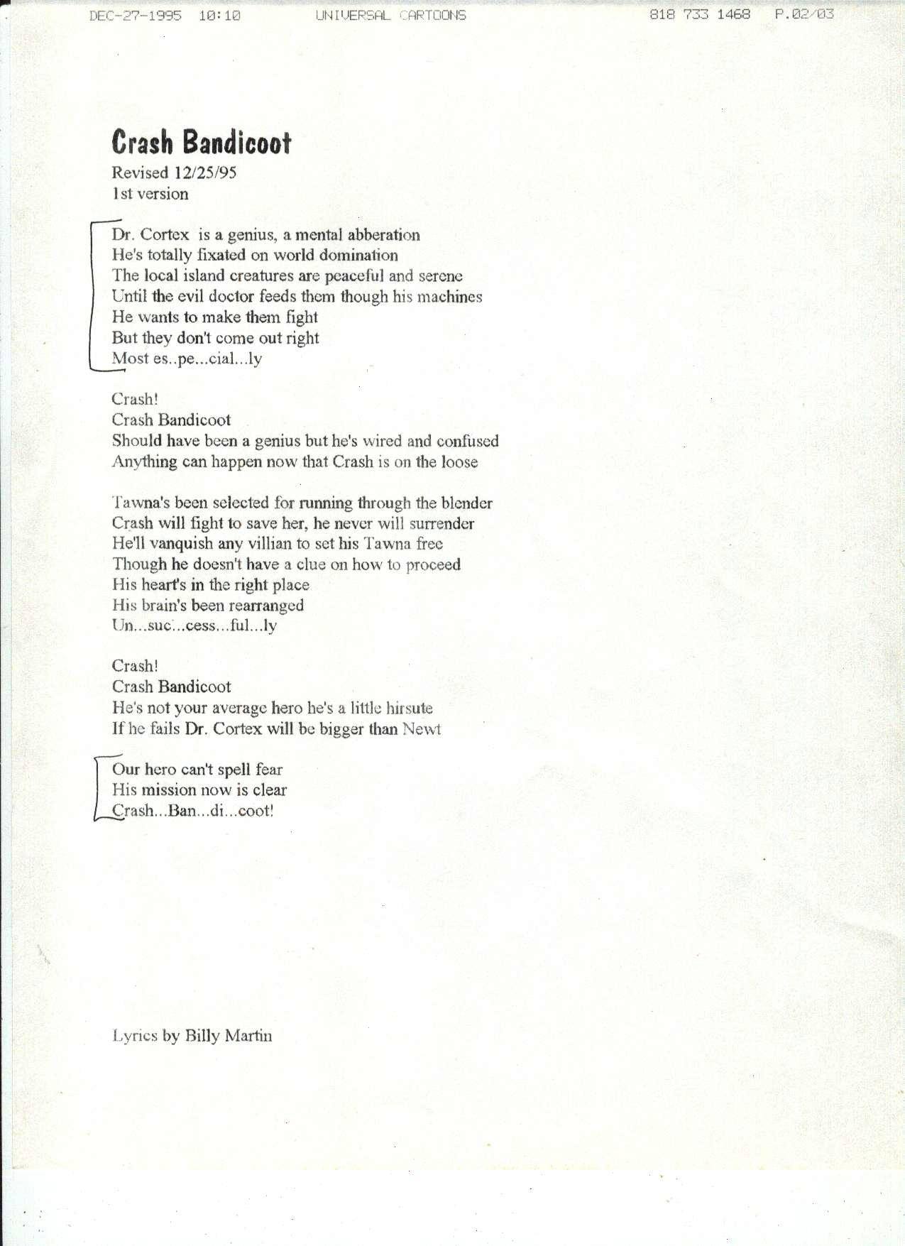 Crash1-BillyMartin_ThemeLyrics.jpg Crash1-BillyMartin_ThemeLyrics.jpg