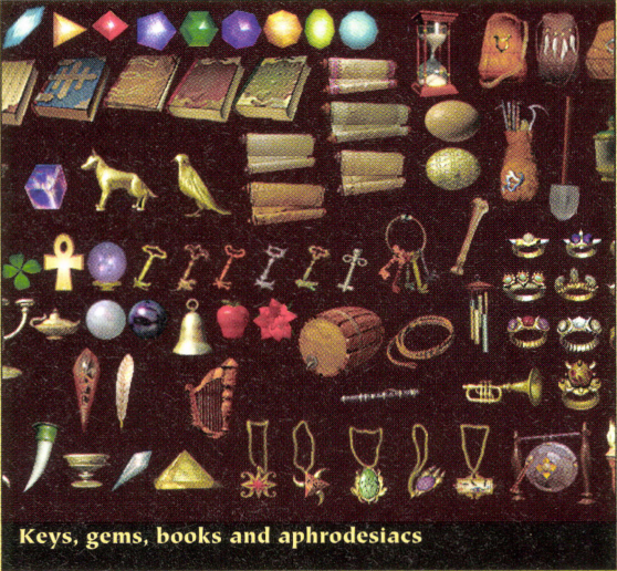 Computer Strategy plus 11/97. Only alternatively colored red spell book is something new.