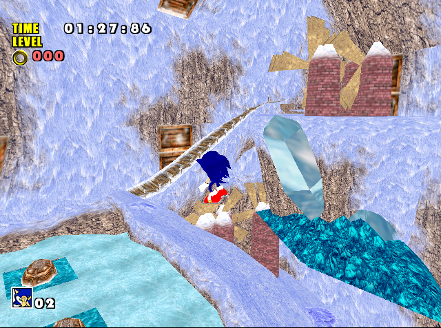 This area is empty as Big, but incorrect as Sonic.
