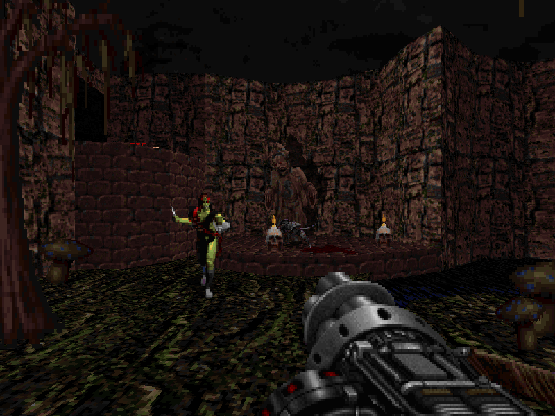 Skeleton Priest in the April 4th prototype.