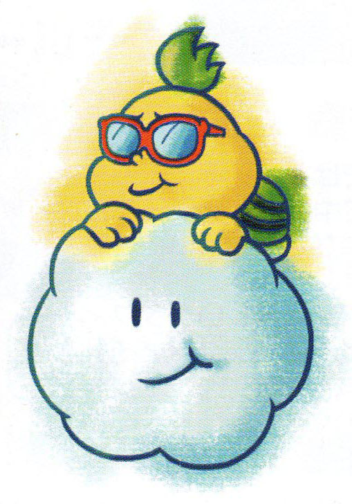 Early artwork of Lakilester. Early artwork of Lakilester.