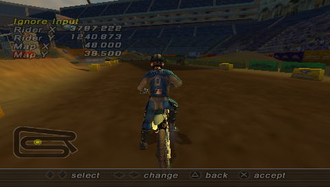 Calibrate HUD/Map: Shifts position of player indicator relative to HUD map.