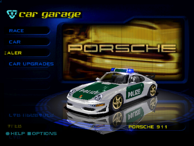Porsche 911, police version Porsche 911, police version