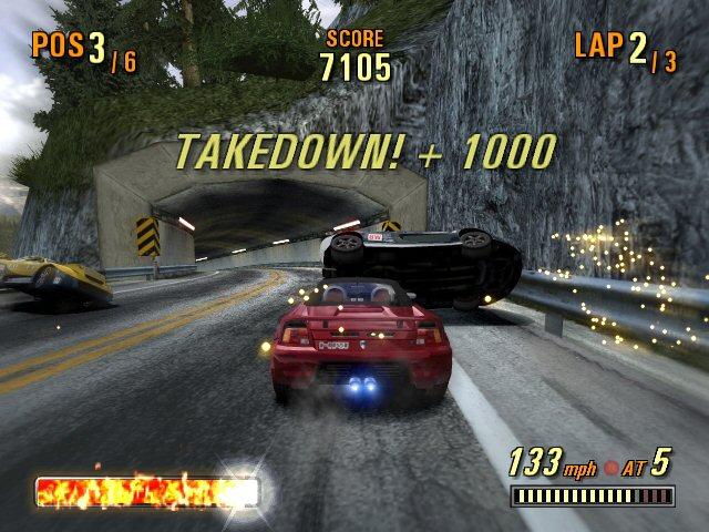 A shot featuring the earliest known HUD revision.