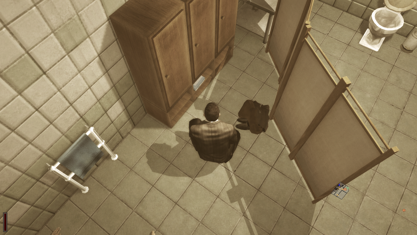 The Brown Suit on the ground. The Brown Suit on the ground.
