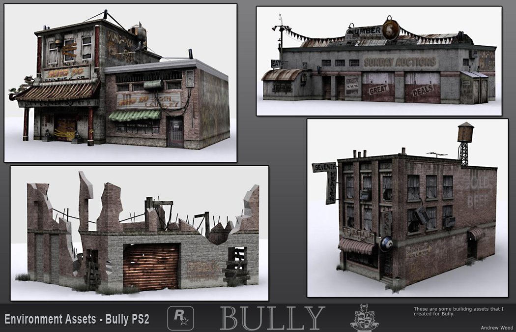 Some of the buildings in New Coventry.