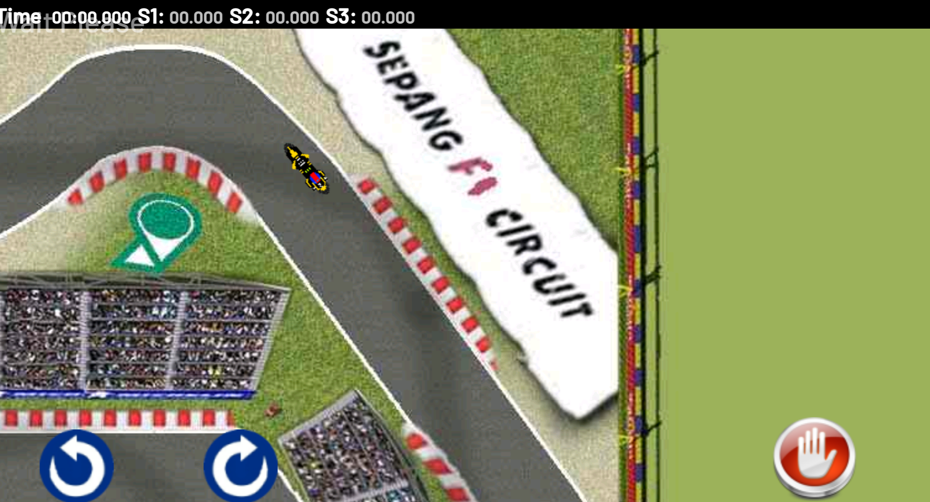 Gameplay on Sepang circuit Gameplay on Sepang circuit
