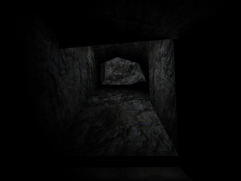 Cave leading to area above the end of the cliffside run. Cave leading to area above the end of the cliffside run.