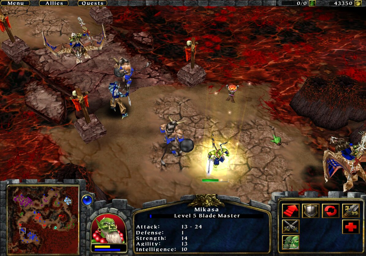 Being affected by a spell. Being affected by a spell.