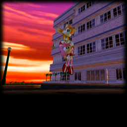 A different skybox can be seen.