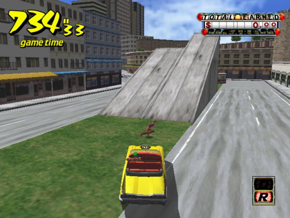 A stretched out ramp with broken collision not present in the final, with a counterpart on the other side of the building to boot. A stretched out ramp with broken collision not present in the final, with a counterpart on the other side of the building to boot.