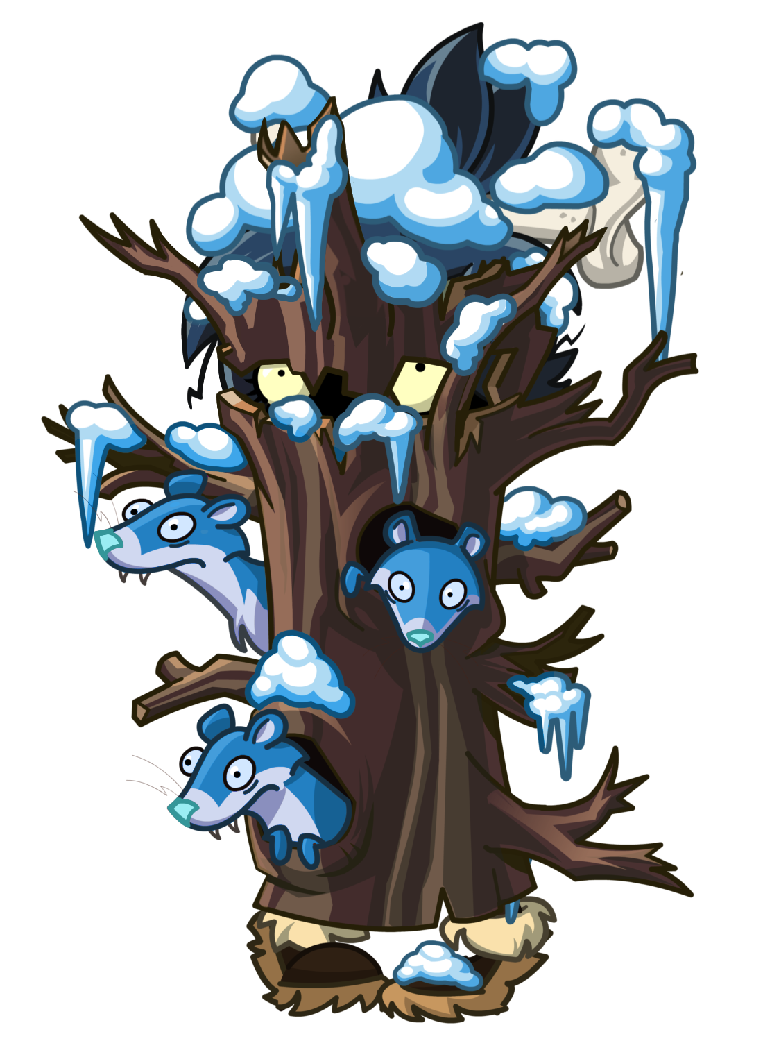 Elite Weasel Hoarder in Chinese PvZ2 Elite Weasel Hoarder in Chinese PvZ2