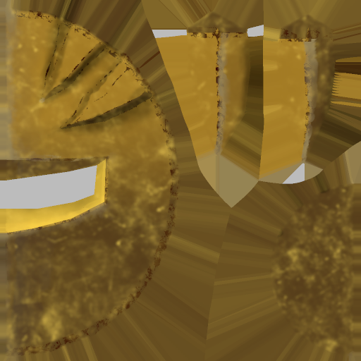 Parallel Meta Knight's mask texture