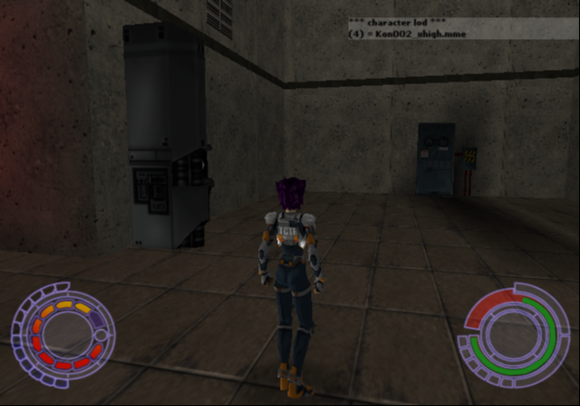 Character LOD information.