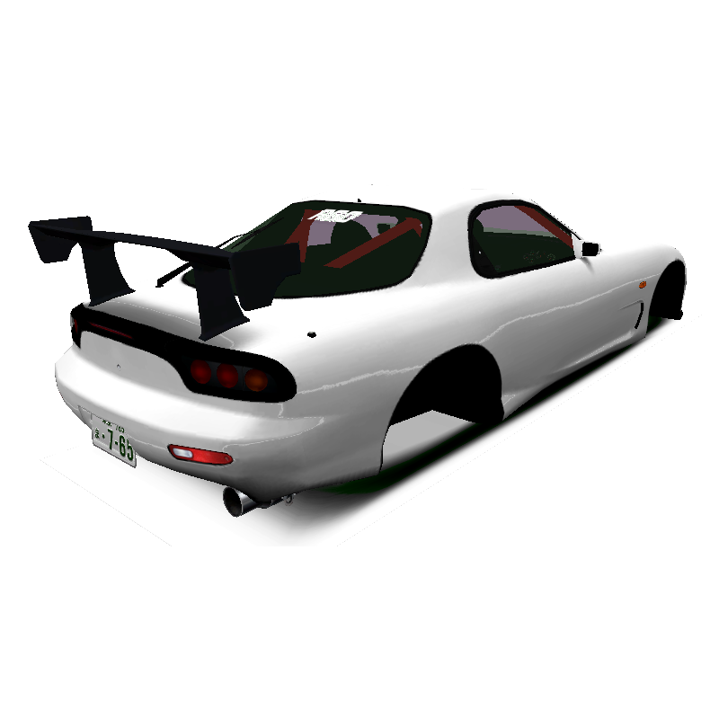 Ogishima's RX7 (FD) Rear Ogishima's RX7 (FD) Rear