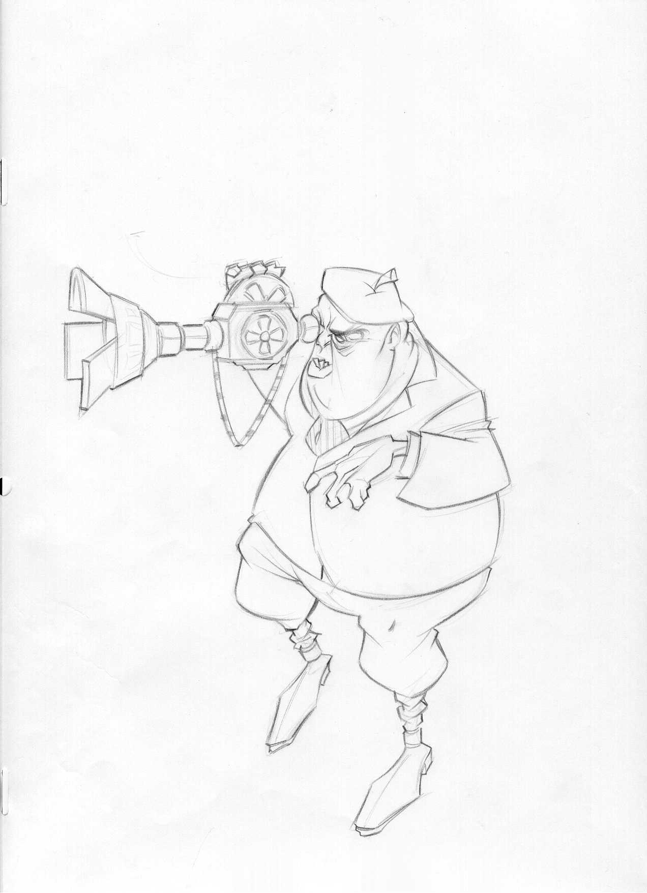 Concept art for Hunchhork.