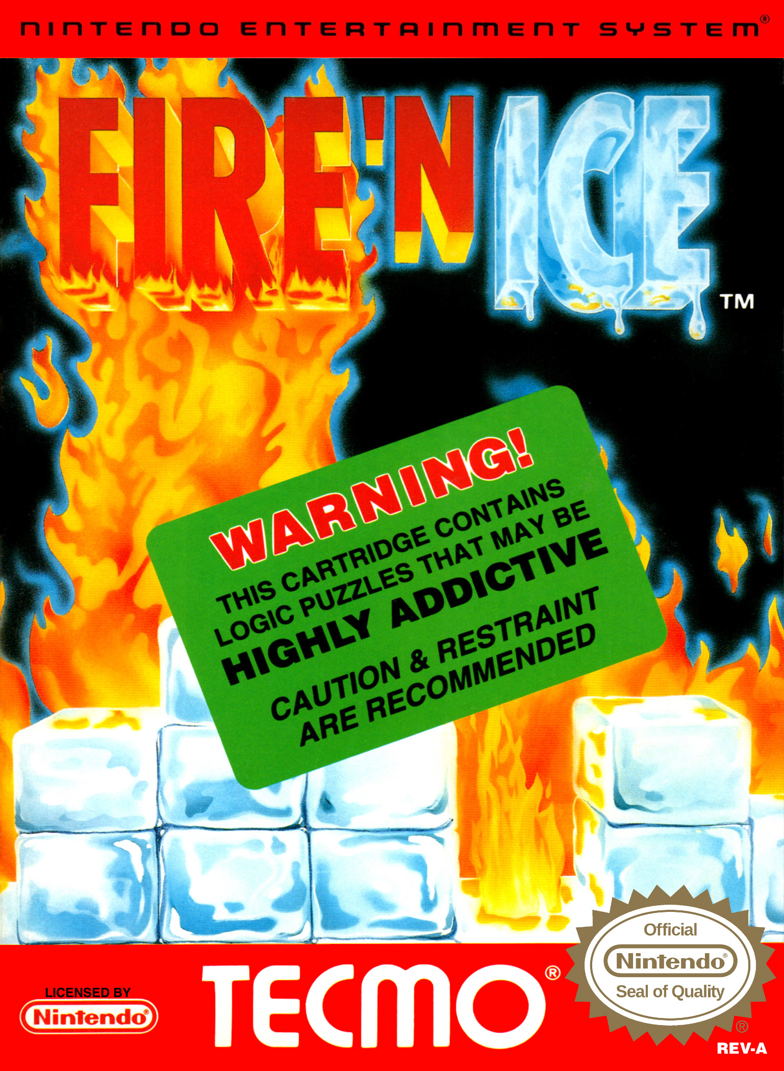 The original North American NES box artwork.