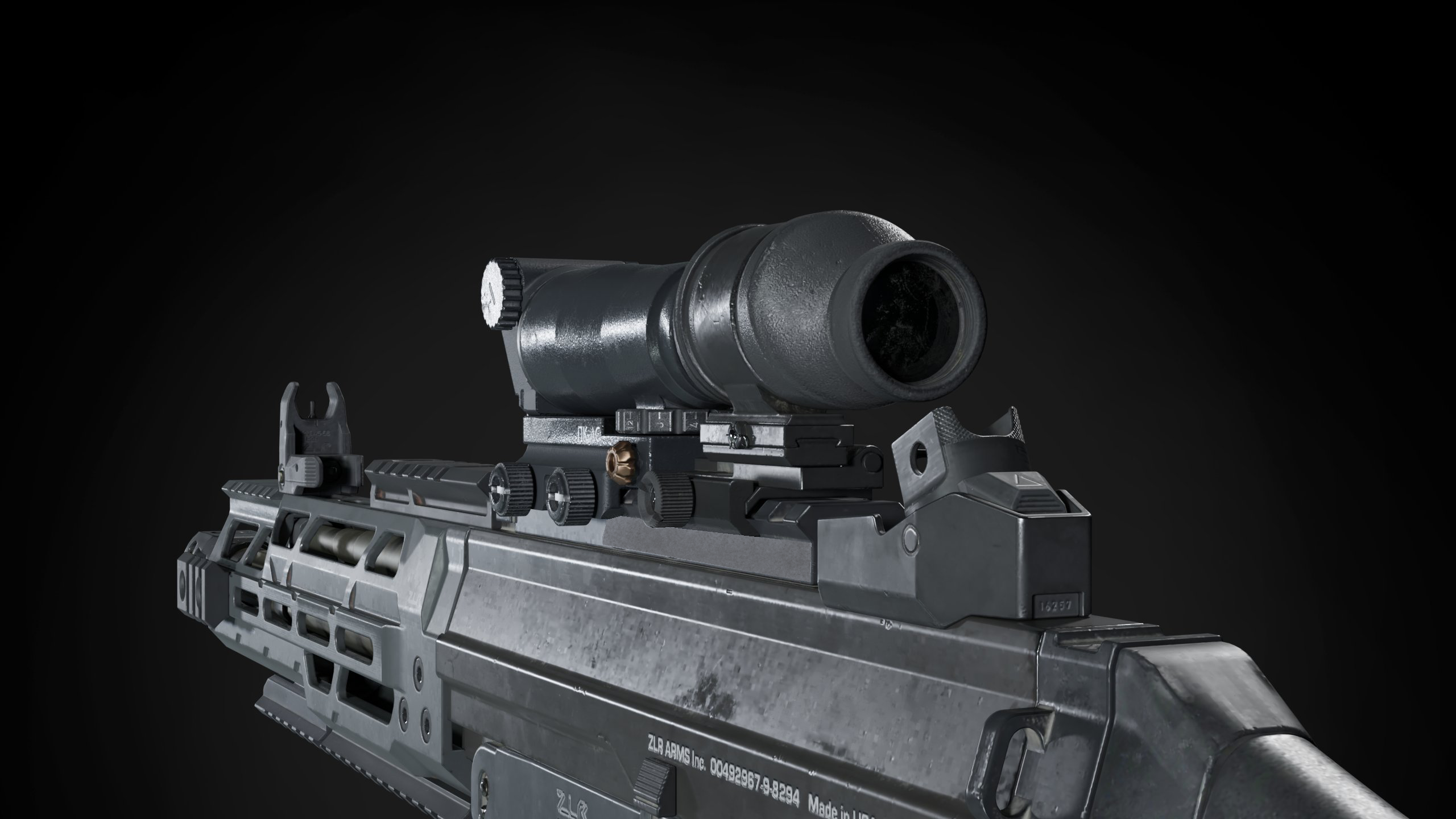 Russian ACOG on a weapon