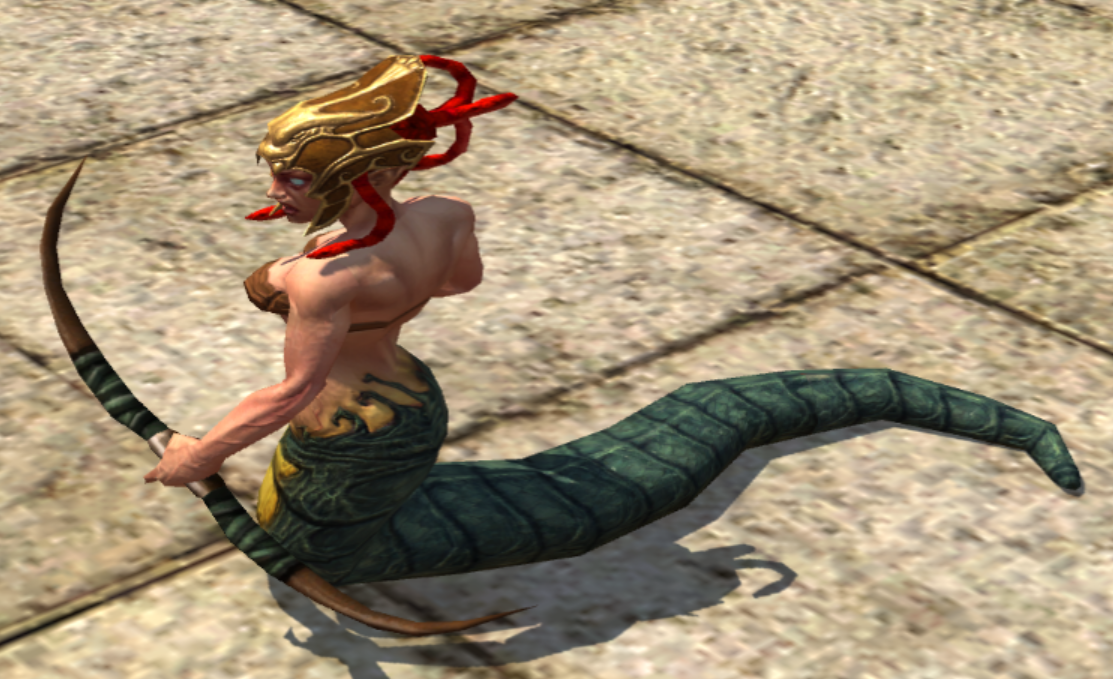 _medusaminion_archer in the Editor _medusaminion_archer in the Editor
