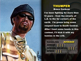 Thumper's placeholder screen.