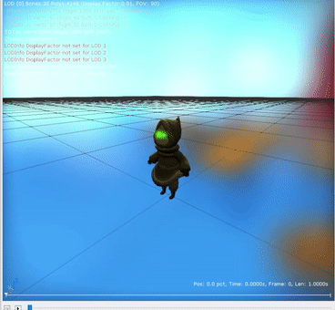 He's jumping for joy! Why? Who knows!