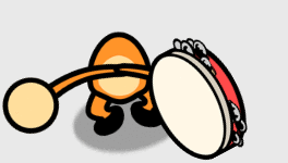 RhythmHeavenFever-Tambourine-MonkeySwingLook.gif