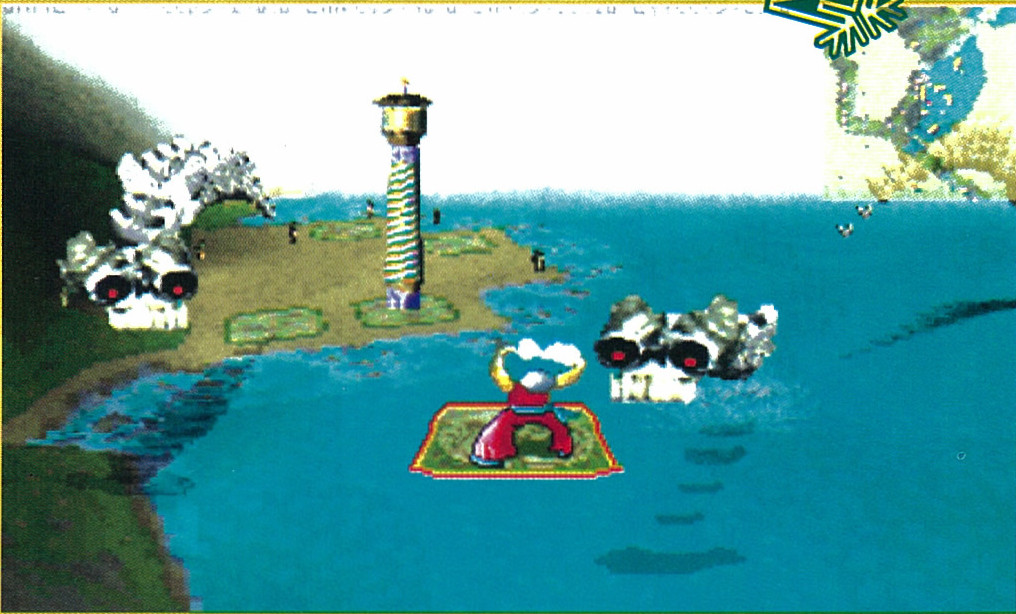 The very early cartoon main character design but the slightly later more realistic looking Dragon redesign, showing the two design periods overlapped The very early cartoon main character design but the slightly later more realistic looking Dragon redesign, showing the two design periods overlapped