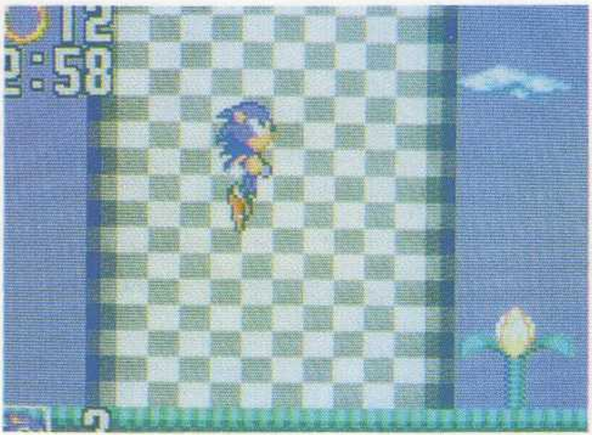 Different flower again. The cloud also looks a bit different compared to the AutoDemo. Samsung Gam*Boy Game Software Index 1992
