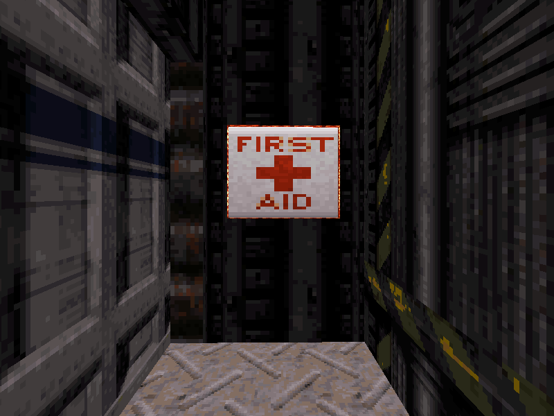 The Medkit and Steroids location.