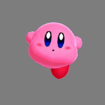 Kirby using Spinning Fire Breath, called TopL_SpiralFall.